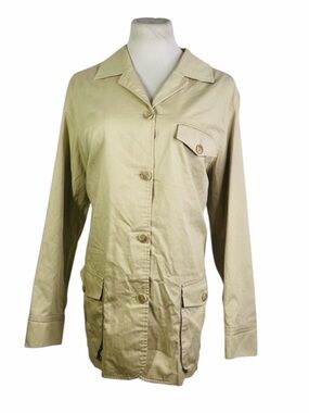 Vintage Burberrys of London Tan Trench Coat - Size XL.